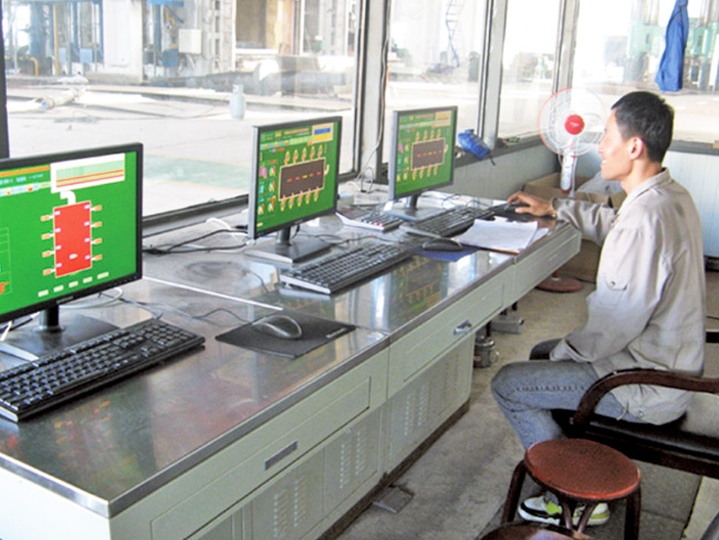 全自动加热炉、正火炉操作室